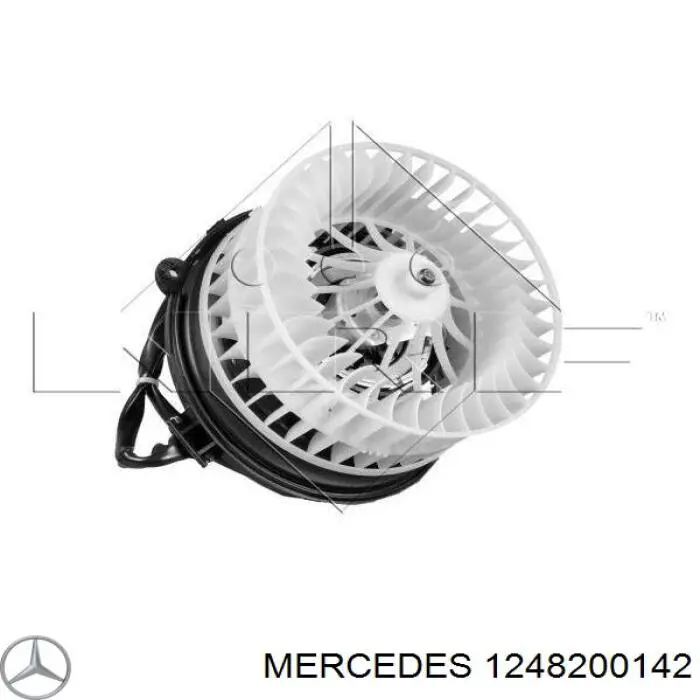 1248200142 Mercedes вентилятор печки