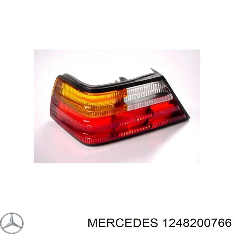 1248200766 Mercedes фонарь задний левый