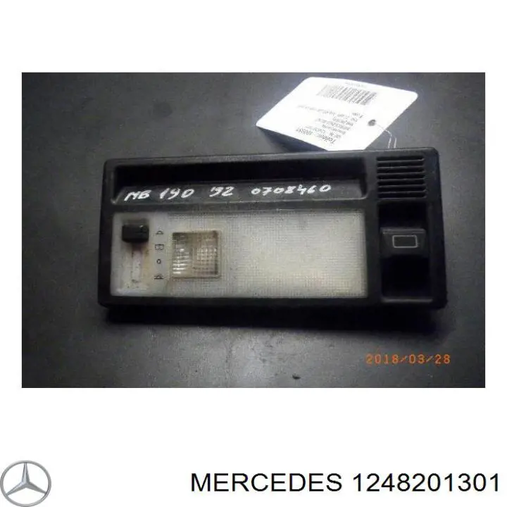 Плафоны внутреннего освещения Mercedes 1248201301 цена, от 10.13 USD