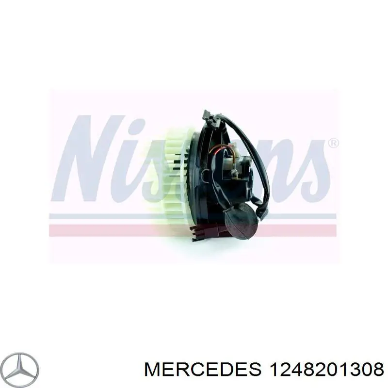 Вентилятор печки 1248201308 Mercedes