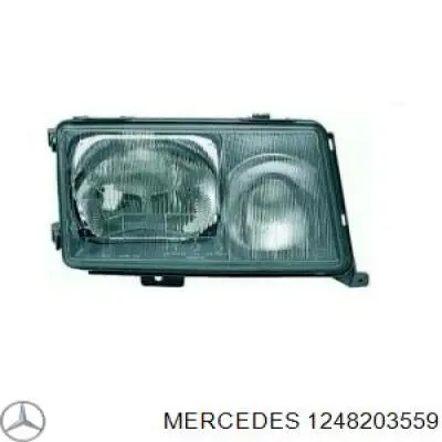 1248203559 Mercedes фара левая