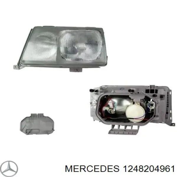 1248204961 Mercedes фара левая
