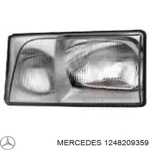 1248209359 Mercedes фара левая