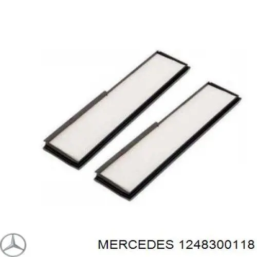 1248300118 Mercedes фильтр салона