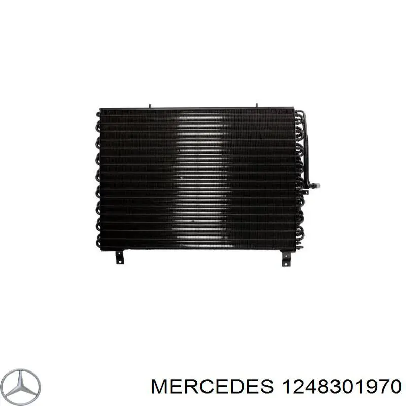 Радиатор кондиционера 1248301970 Mercedes