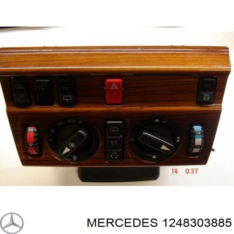 Регулятор вентилятора отопителя Mercedes 1248303885 цена, от 14.11 USD