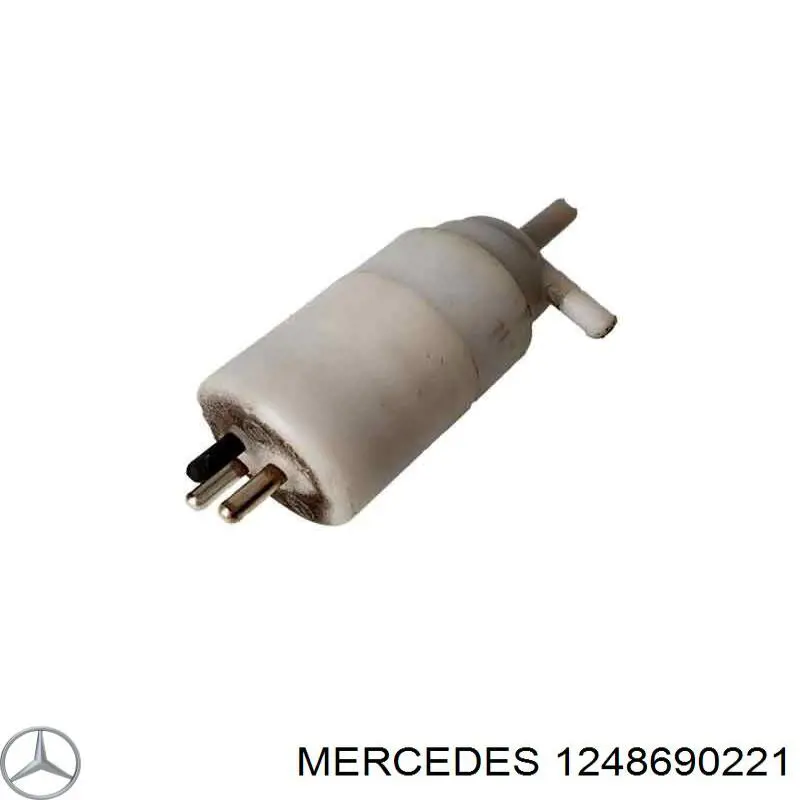 1248690221 Mercedes насос-мотор омывателя стекла переднего