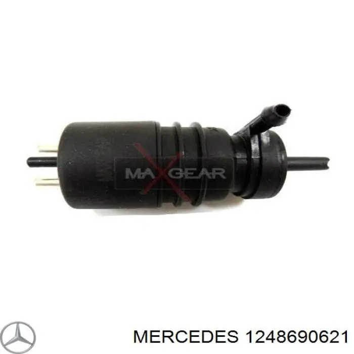 1248690621 Mercedes насос-мотор омывателя стекла переднего