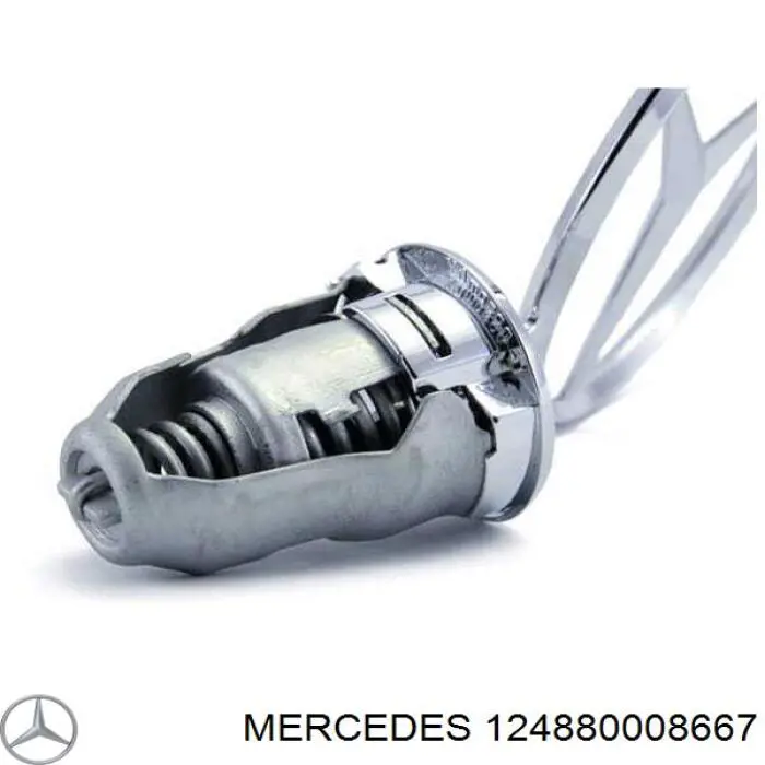 124880008667 Mercedes эмблема капота