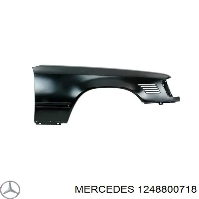1248800718 Mercedes крыло переднее правое