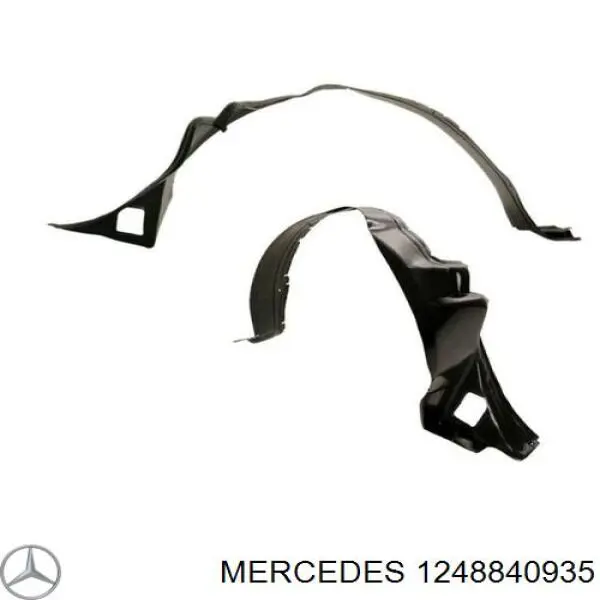 1248840935 Mercedes Подкрылок крыла переднего левый