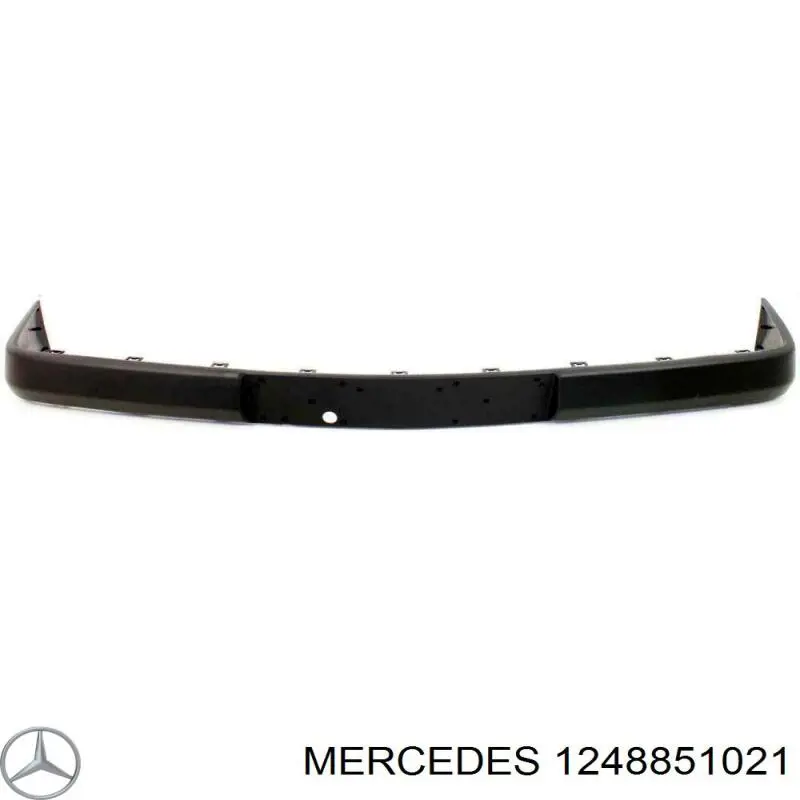 Накладка бампера переднего Mercedes 1248852325 цена, от 14.64 USD