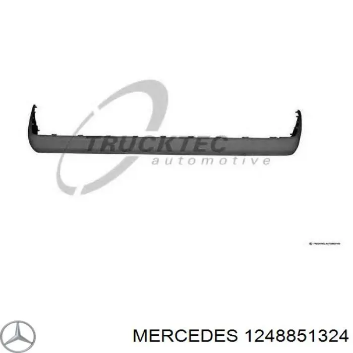 Накладка бампера заднего 1248851324 Mercedes