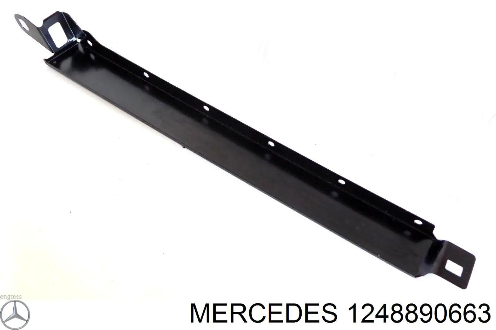 Купить 1248890663 Mercedes Ресничка (накладка) правой фары
