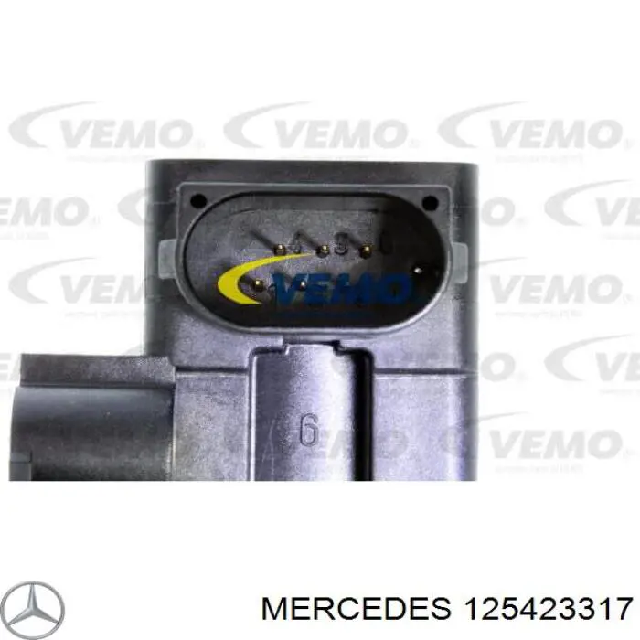 125423317 Mercedes датчик положения педали акселератора (газа)