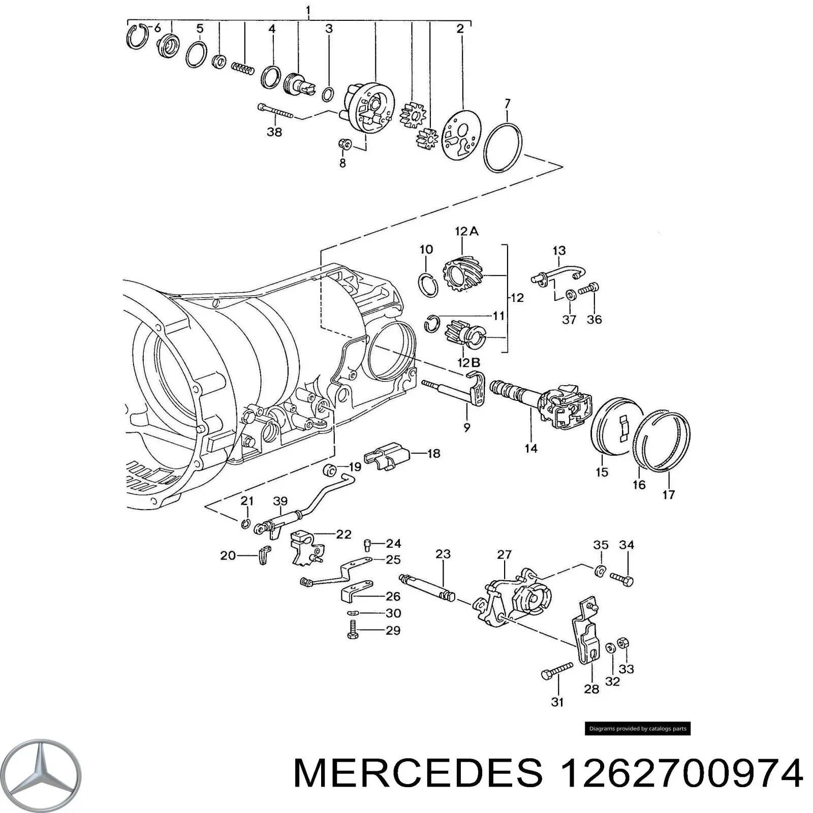  Mercedes 1262700974 цена, от 28.25 USD
