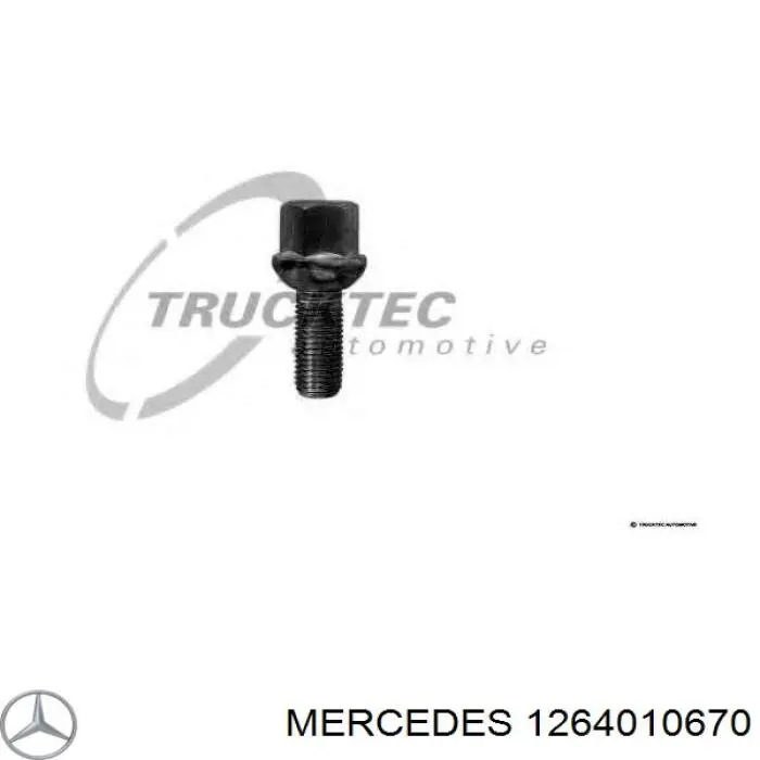 Колесный болт 1264010670 Mercedes