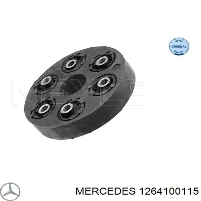 Муфта кардана эластичная передняя 1264100115 Mercedes