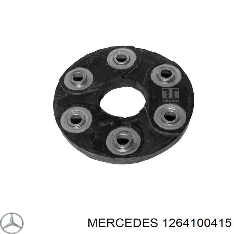 1264100415 Mercedes муфта кардана эластичная