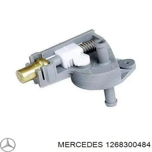 Кран печки A1268300484 Mercedes