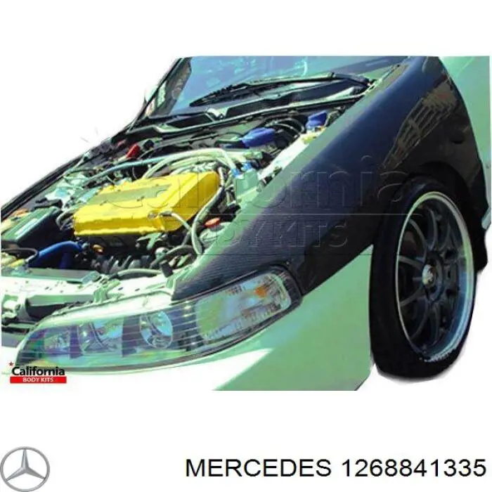 Подкрылок крыла переднего левый Mercedes A1268841035 цена, от 10.03 USD