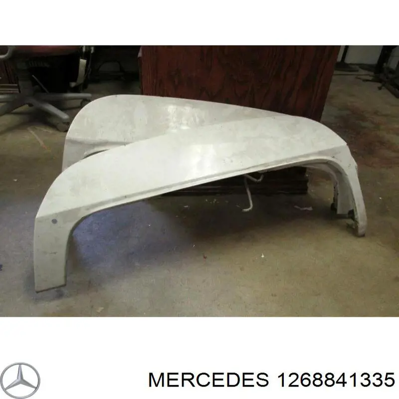 Купить A1268841035 Mercedes Подкрылок передний левый