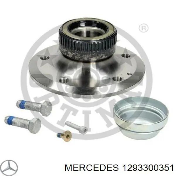 Купить 1293300351 Mercedes Подшипник передней ступицы