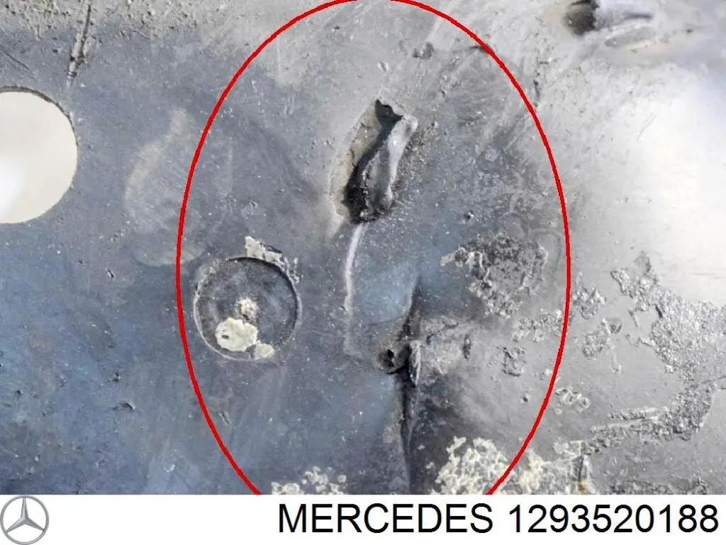 Купить 1293520188 Mercedes Защита заднего нижнего рычага