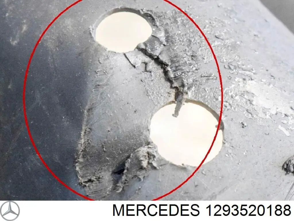 Защита заднего нижнего рычага 1293520188 Mercedes