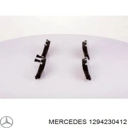 Передние тормозные диски 1294230412 Mercedes