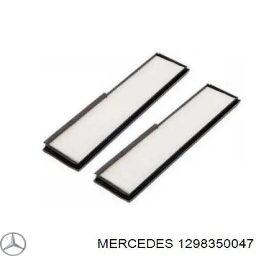 Купить 1298350047 Mercedes Фильтр салона угольный