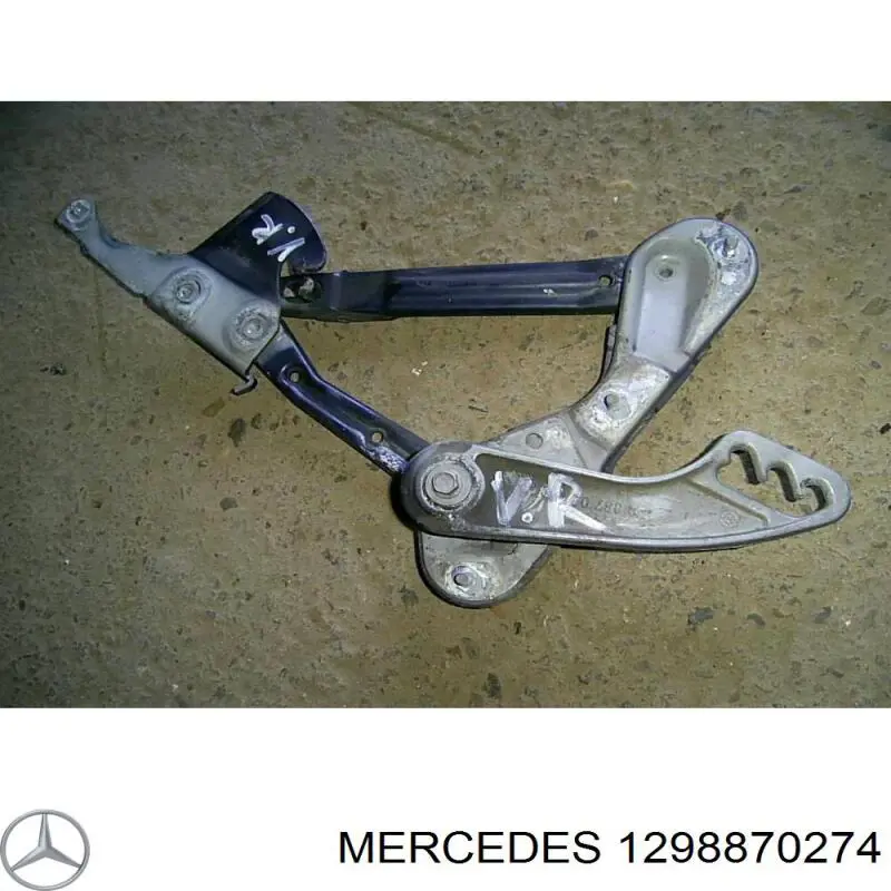 1298870274 Mercedes Ручка открытия капота