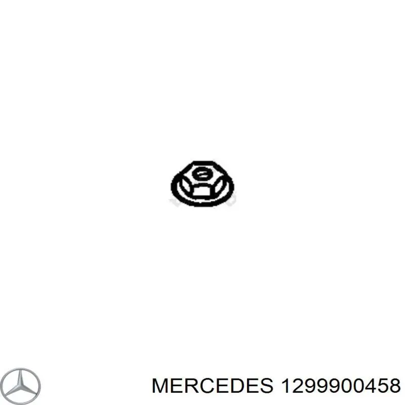 Купить 1299900458 Mercedes Гайка выпускного коллектора