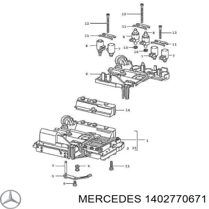  Mercedes A1402770671 цена, от 0.29 USD