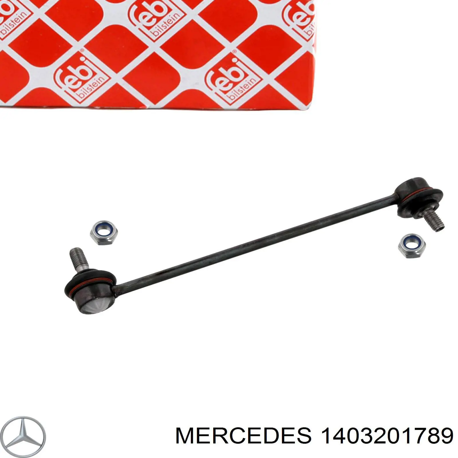 1403201789 Mercedes стойка стабилизатора заднего