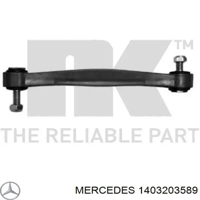 1403203589 Mercedes стойка стабилизатора заднего