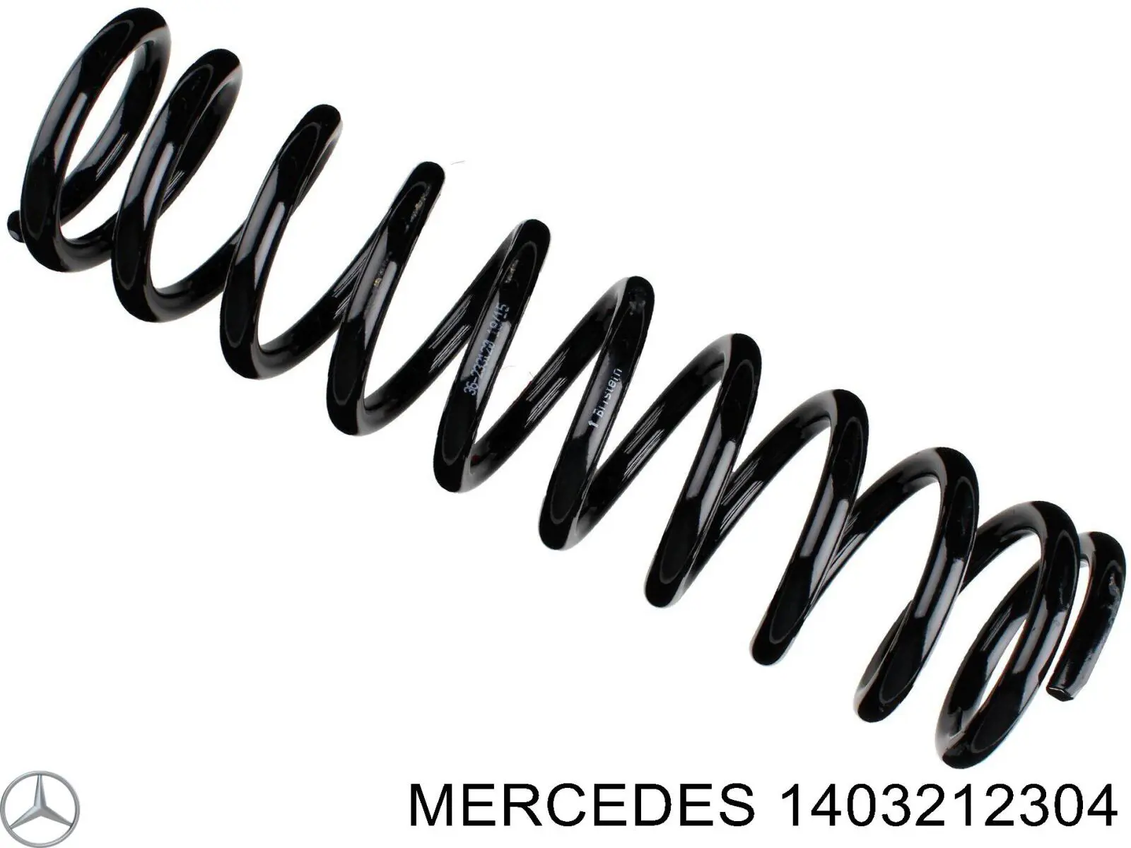 1403212304 Mercedes пружина передняя