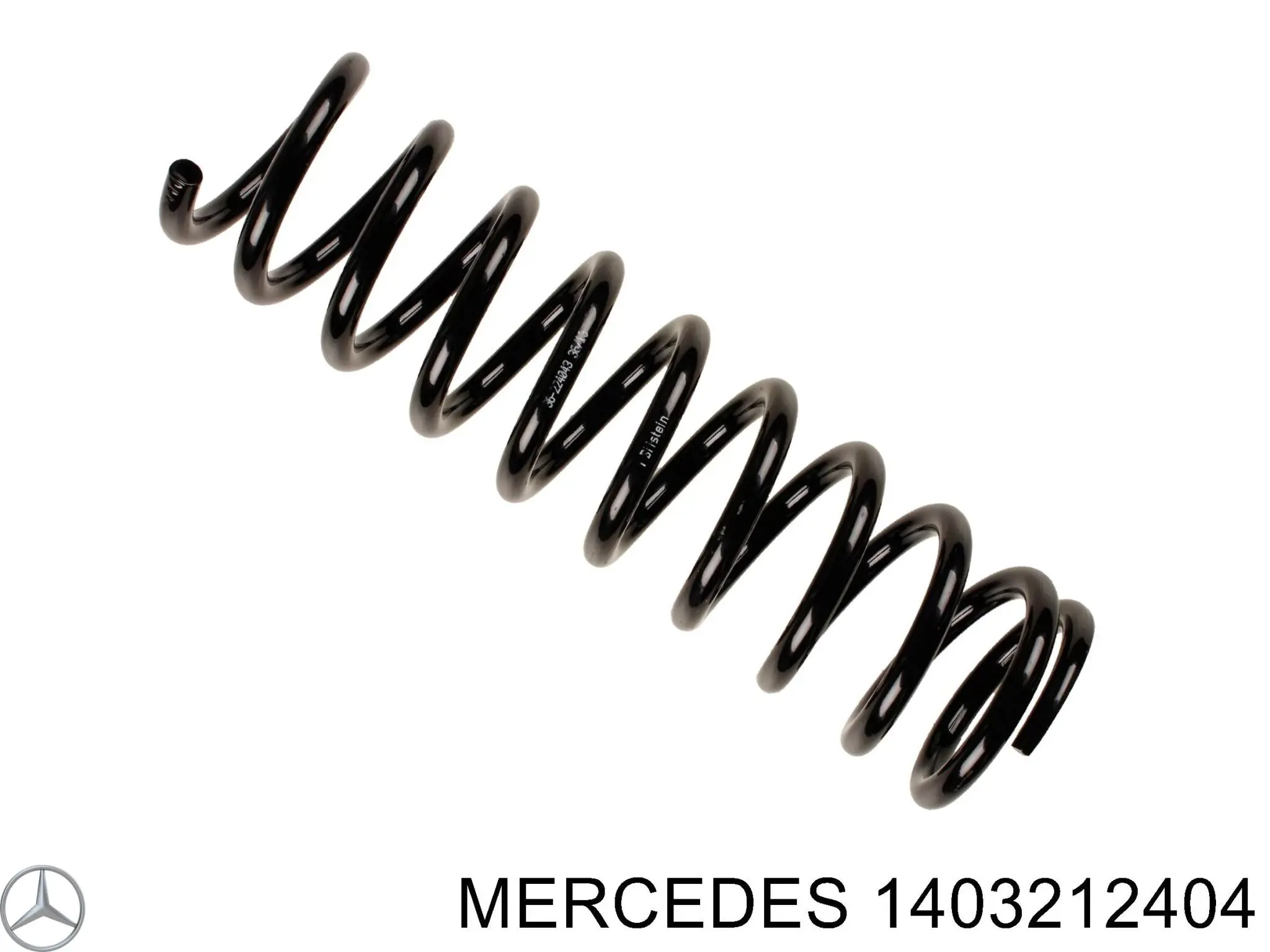 1403212404 Mercedes пружина передняя