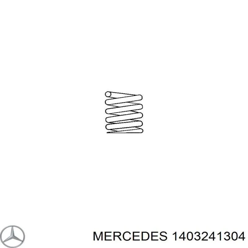 Пружина амортизатора Mercedes 1403241304 цена, от 51.35 USD