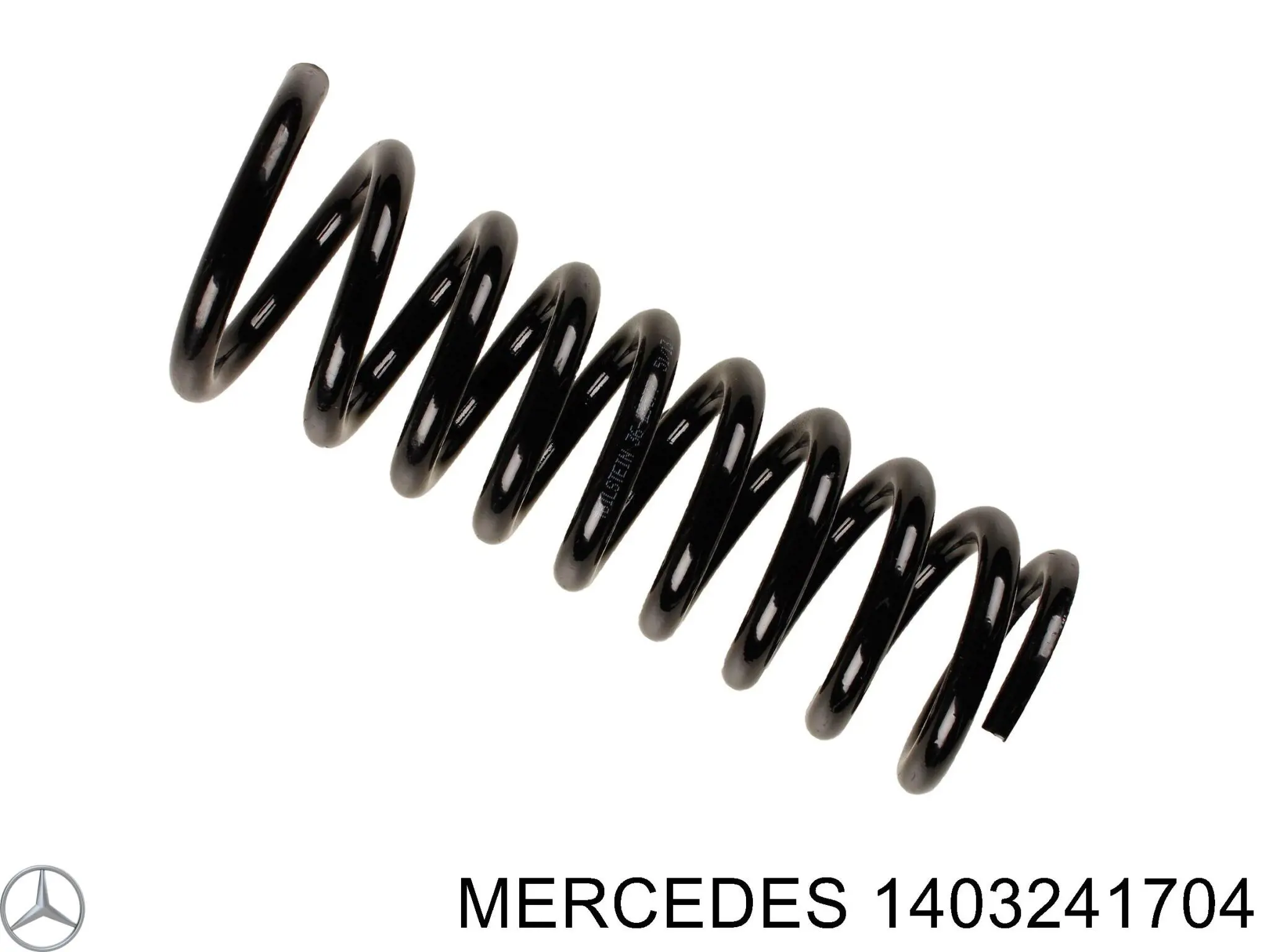 1403241704 Mercedes пружина задняя