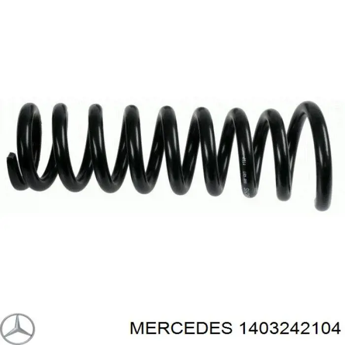 1403242104 Mercedes пружина задняя