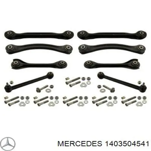 1403504541 Mercedes сайлентблок задней балки (подрамника)