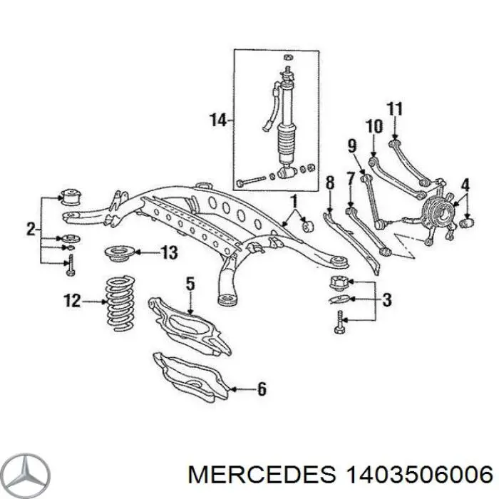  1403506006 Mercedes