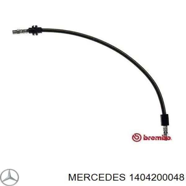 Шланг тормозной передний Mercedes 1404200048 цена, от 10.23 USD