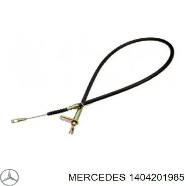 1404201985 Mercedes трос ручного тормоза задний левый