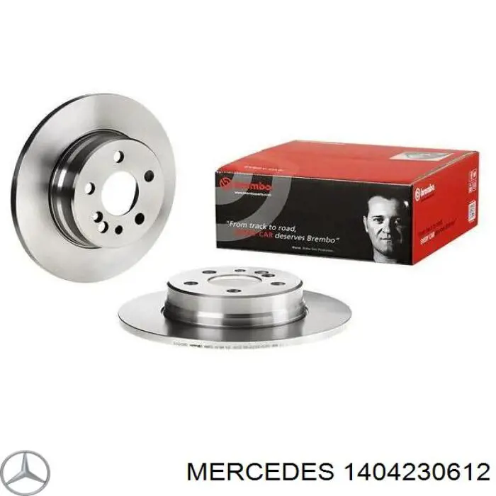 Купить 1404230612 Mercedes Диск тормозной задний