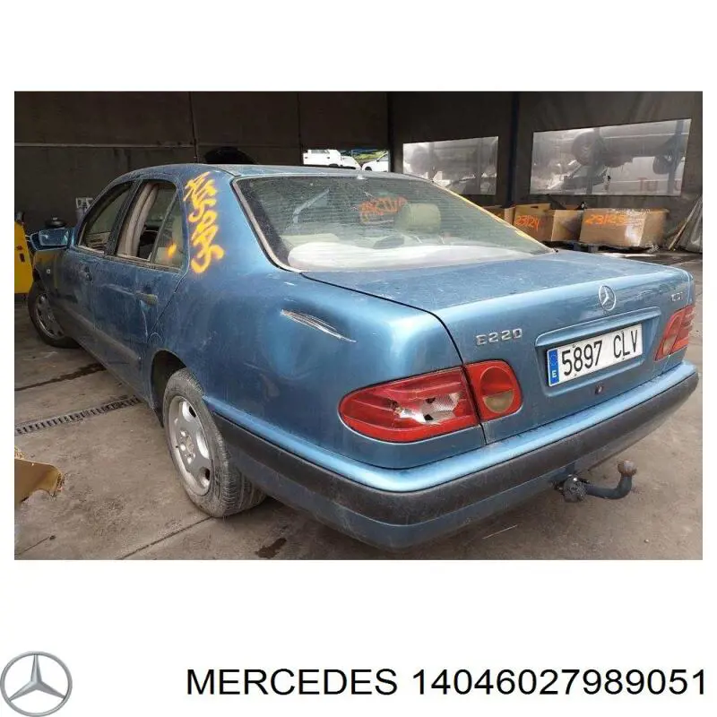 140 460 03 98 Mercedes подушка безопасности (airbag водительская)