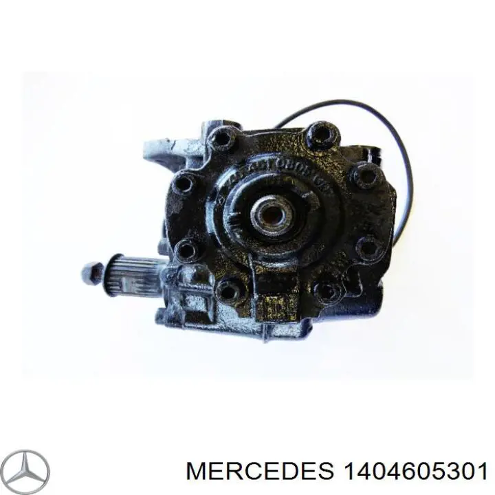 Рулевой редуктор на Mercedes S (W140)