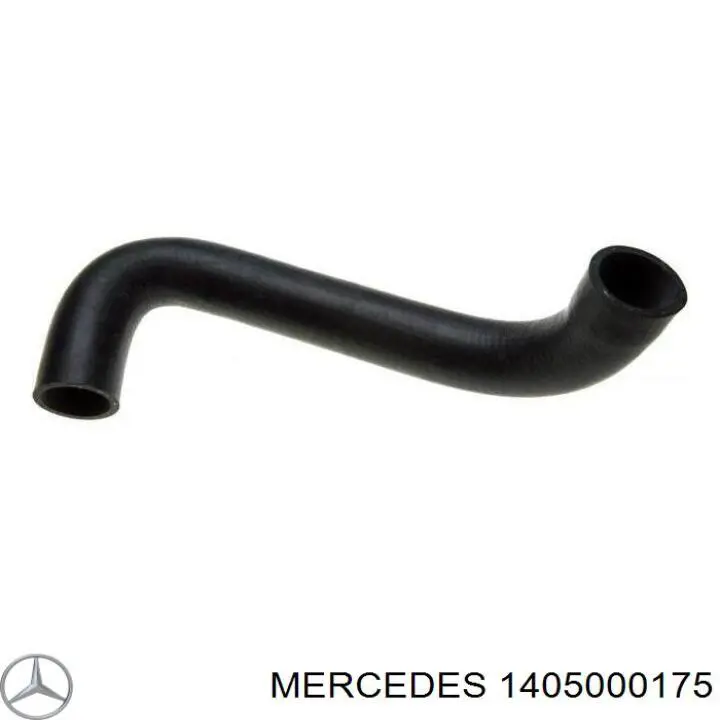 1405000175 Mercedes Патрубок радиатора охлаждения нижний