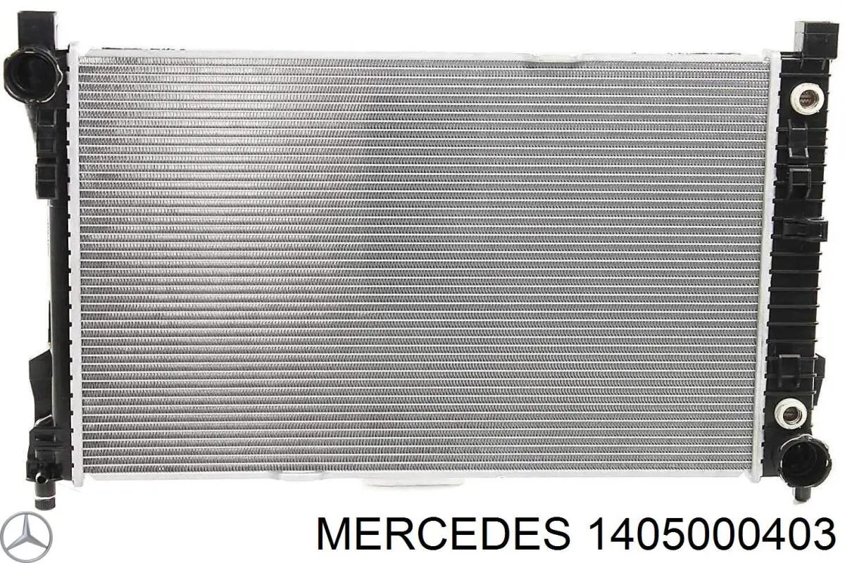 1405000403 Mercedes радиатор